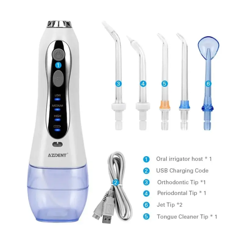 New 3 Modes Cordless Oral Irrigator Portable Water Dental Flosser USB Rechargeable Water Jet Floss Tooth 2b63f46f 5ffb 4500 a5b5 ce9a565d19a8
