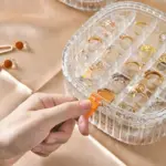 New 3 Tier Jewelry Earrings Holder Case Portable Necklace Ring Storage Box Portable Bracklet Organizer Container 47eee9e0 61bd 456e 83a3 6fcc77393449