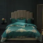 New arrivel 600TC Egyptian bedding sets Red Green Peach bed set queen king size duvet cover