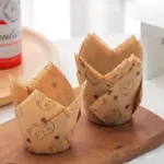 Newspaper Style Baking Cupcake Liner