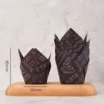 Newspaper Style Baking Cupcake Liner