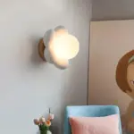 Nieuwe Nordic Wandlamp Cr me Bloem Styling Wandlamp Binnenverlichting Kamer Decor Woonkamer Slaapkamer Bed Lamp Armatuur 83449e6e 1c12 4cf2 b822 a7eb83b40506