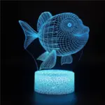 Nighdn Shark 3d Illusie Lamp Baby Nachtlampje Nachtkastje Lamp Kids Room Bureau Decoratie Lampen Verjaardag Cadeau 34ff0eb3 b90d 42a2 b0fc 55ce7ddbde82
