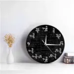 Nines Math Equation Wall Clock Geeky Home Decor