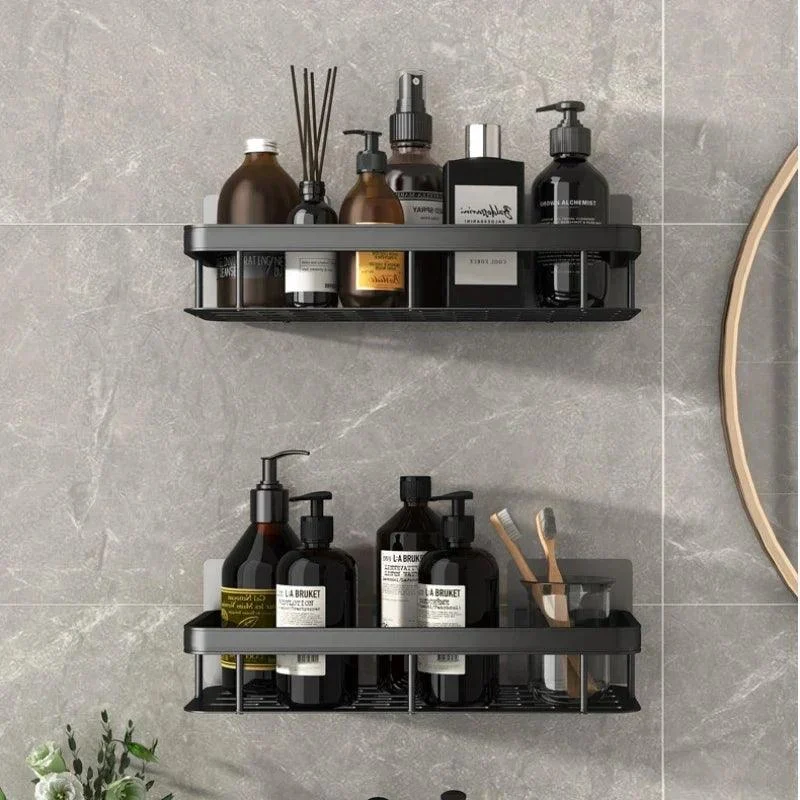 No-Drill Bathroom Corner Shelf: Stylish and Practical Shower Storage Solution -