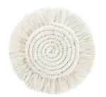 Non SlipRoundCottonCoasterSet Homeko1