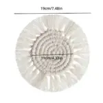 Non SlipRoundCottonCoasterSet Homeko5