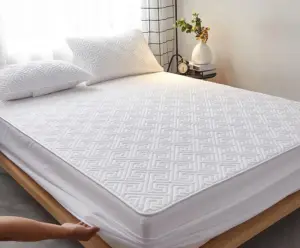 Non-Slip Waterproof Quilted Padded Mattress Cover