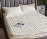 Non Slip Waterproof Quilted Padded Mattress Cover