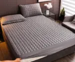 Non Slip Waterproof Quilted Padded Mattress Cover