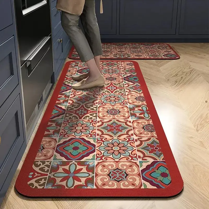 Non slip Kitchen Carpets Stylish and Practical Floor Decor