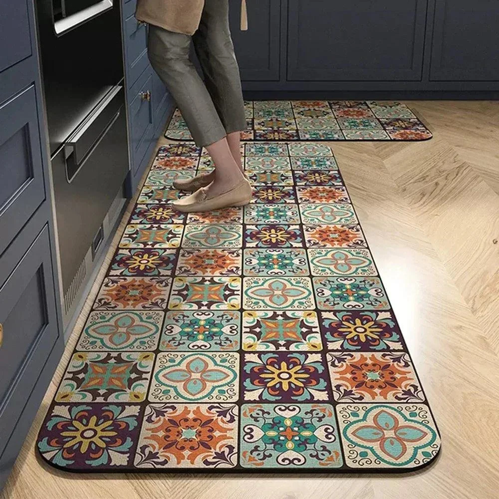 Non-slip Kitchen Carpets: Stylish and Practical Floor Décor -