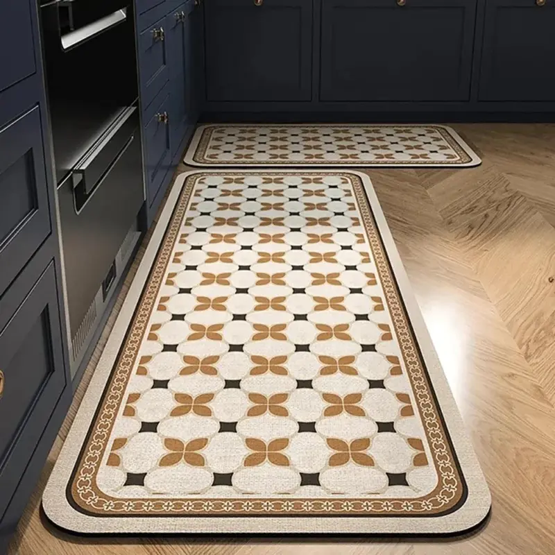 Non slip Kitchen Carpets Stylish and Practical Floor Decor