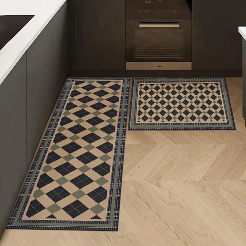 Non slip Kitchen Carpets Stylish and Practical Floor Decor