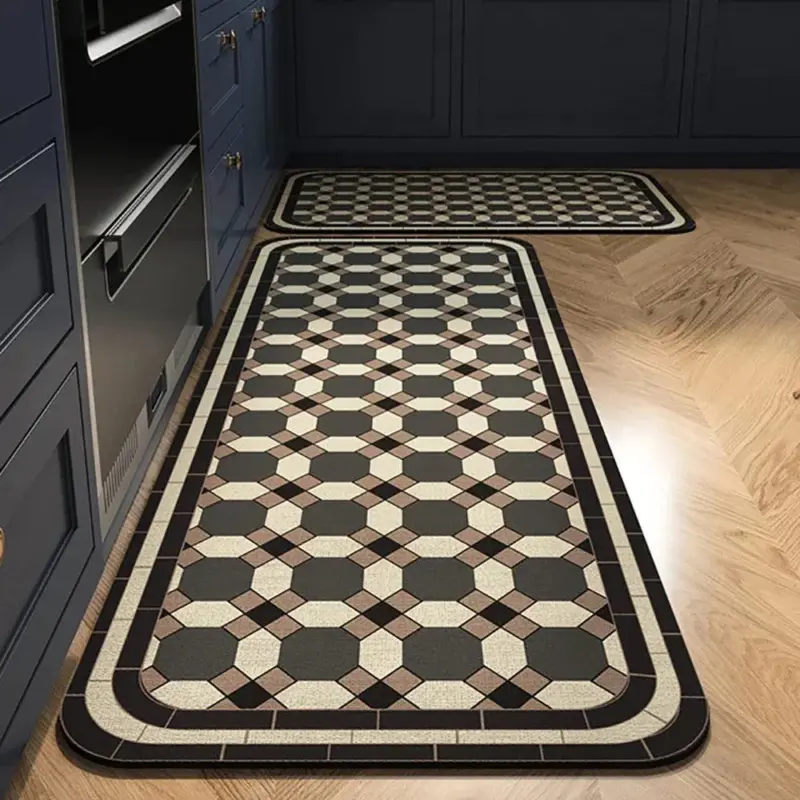 Non slip Kitchen Carpets Stylish and Practical Floor Decor