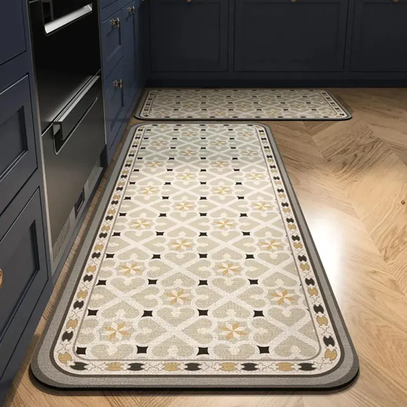 Non slip Kitchen Carpets Stylish and Practical Floor Decor