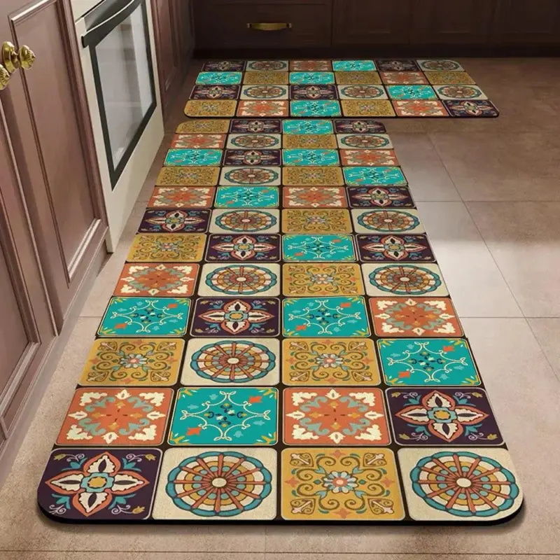 Non slip Kitchen Carpets Stylish and Practical Floor Decor