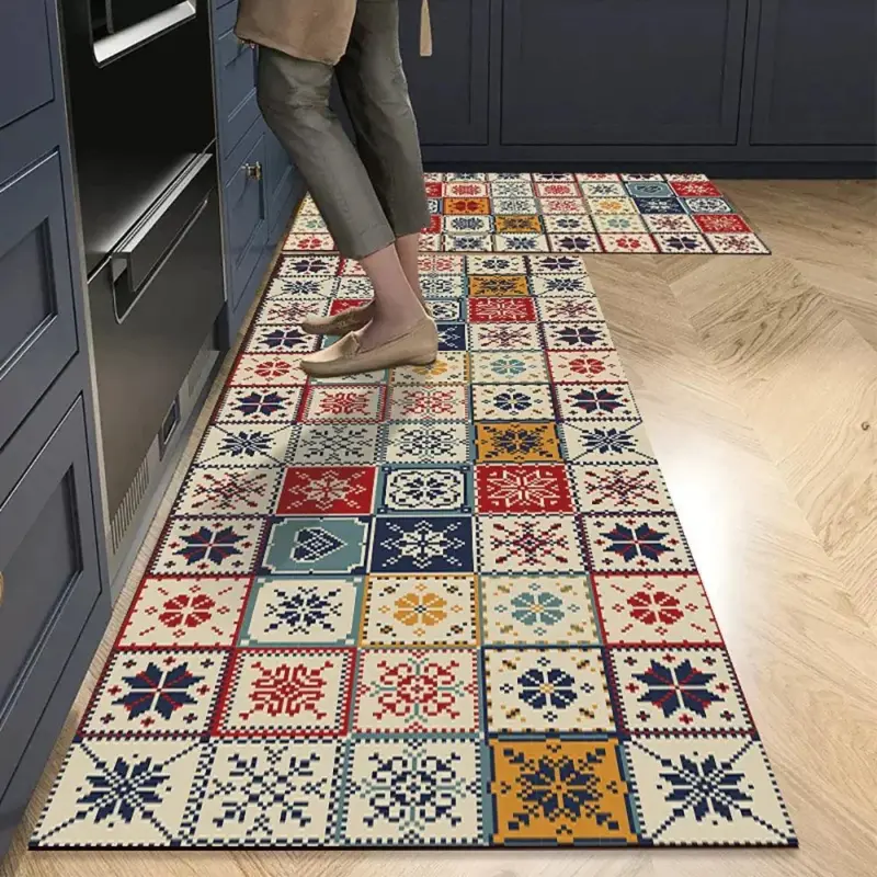 Non slip Kitchen Carpets Stylish and Practical Floor Decor