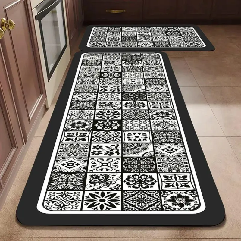 Non slip Kitchen Carpets Stylish and Practical Floor Decor