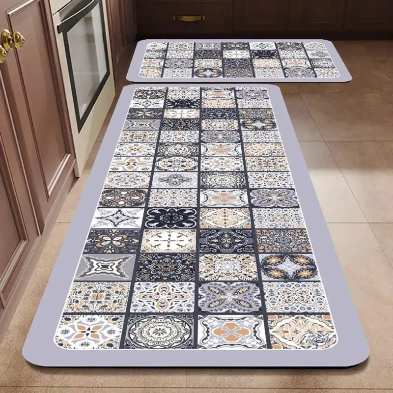Non slip Kitchen Carpets Stylish and Practical Floor Decor