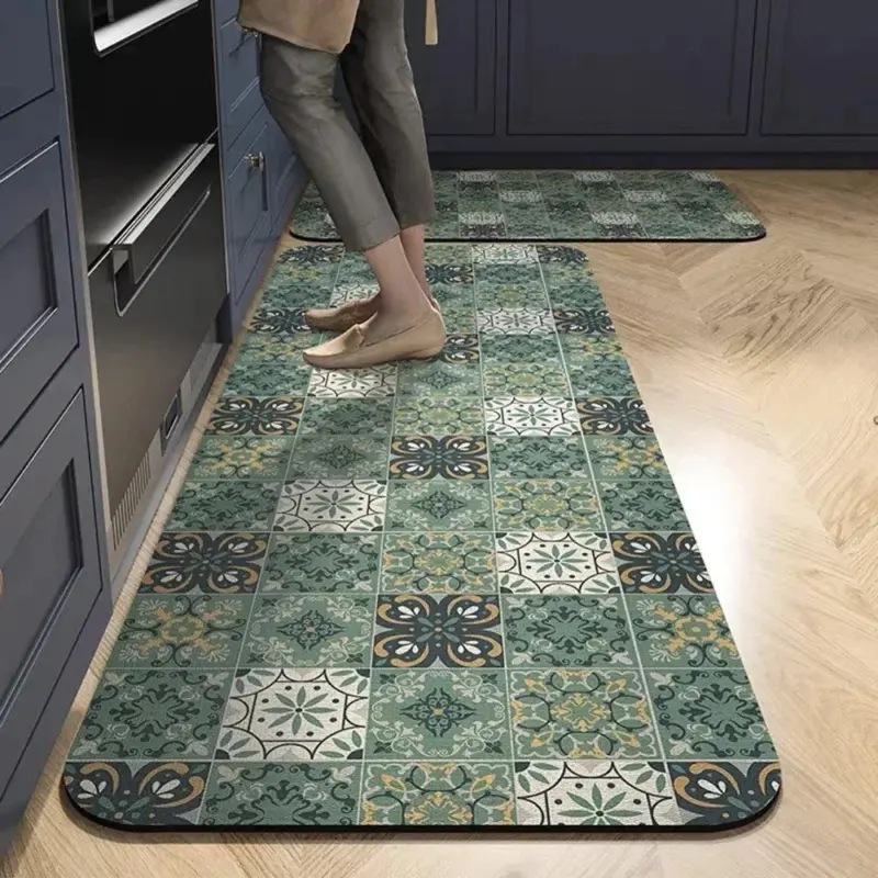 Non slip Kitchen Carpets Stylish and Practical Floor Decor