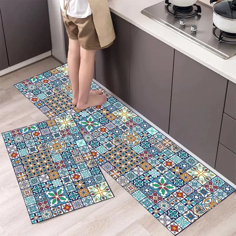 Non slip Kitchen Carpets Stylish and Practical Floor Decor