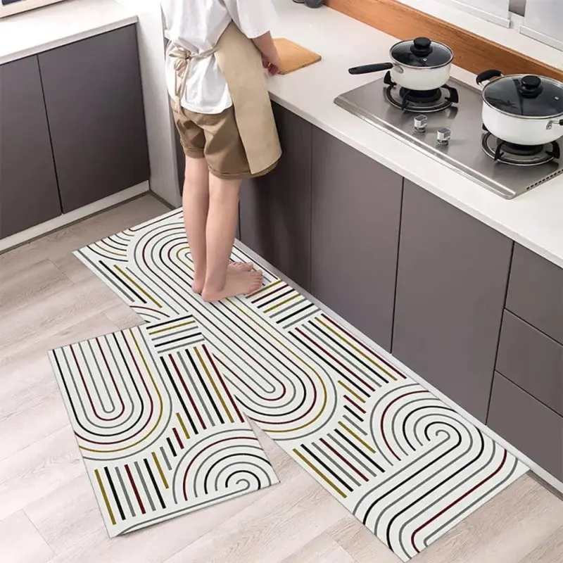 Non slip Kitchen Carpets Stylish and Practical Floor Decor
