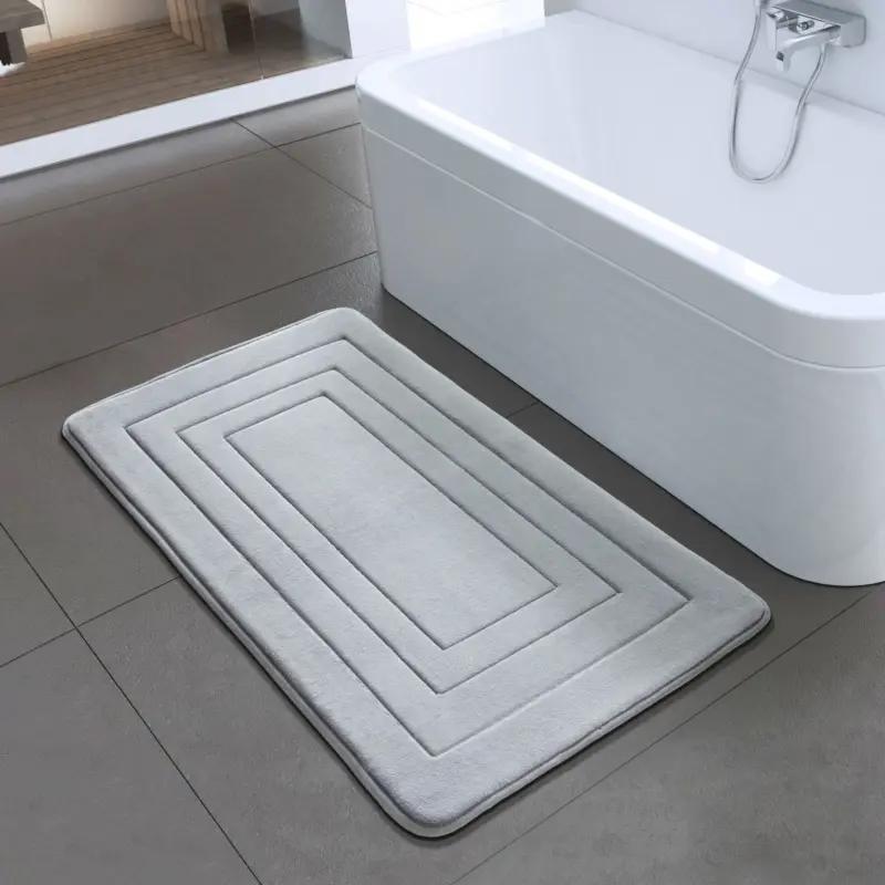 Non slip Microfiber Bath Mat