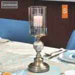 Nora Crystal Candle Holders