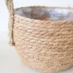 Nordic Art Rattan Flower Basket Decoration Plant Potted Living Room Flower Arrangement Container Household Debris Storage 8008f21b 3c4f 45c9 9530 d827f4ef9940