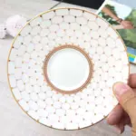 Nordic Bone China Coffee Cup Saucer Spoon Set 200ml British Cafe Porcelain Tea Cup Advanced Ceramic ecb341a1 137f 43d0 a230 dcba409d07a4