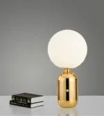 Nordic Design Modern Creative Bedroom Bedside Ball golden Table Lamp Simple Fashion Study Room Glass Desk bdfa7228 4e9e 4746 a255 bcb0c0574299