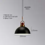 Nordic E27 Led Hanglamp Moderne Creativiteit Industrie Stijl Kroonluchter Indoor Restaurant Slaapkamer Woonkamer Keuken Lampen ed0cdc55 ea05 4f28 889d 0ddb0e91e362