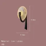 Nordic Fashion Creative Iron Glass LED Decor Home Atmosphere Wall Lamp Black gold Bedroom Study Living.jpg a5532c5d c4d2 4271 aed0 e638875e13cd
