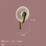 Nordic Fashion Creative Iron Glass LED Decor Home Atmosphere Wall Lamp Black gold Bedroom Study Living.jpg c7bace1a c05d 441f 916d 7f3cd8f0118f