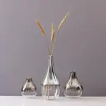Nordic Glass Vase Silver Gradient Dried Nordic Flower Vase Decoration Home Decoration Plants Pots Furnishing Christmas 44a294cb 42bb 4d07 9e30 95f31d354884