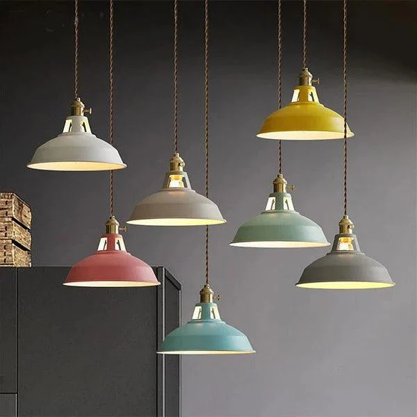 Nordic Industrial Led Pendant Lamp Retro E27 Colorful Lustre Chandelier Kitchen Restaurant Loft Home Decor Hanging 9651bc20 0efa 4266 91fa Af4ab445fede