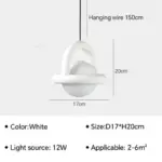 Nordic Led Ball Hanglamp Voor Hal Balkon Studeercaf Living Eetkamer Slaapkamer Kroonluchter Home Decor Verlichtingsarmatuur Glans.jpg 640x640 267028fd 06b3 4772 b73f 7c308e1aba90