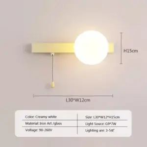 ZenithNook - Scandinavian Wall Lamp