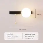 Nordic Led Wandlamp Met Schakelaar Rood Zwart Groen Voor Slaapkamer Bed Woonkamer Eetkamer Eenvoudige Stijl Binnenverlichting.jpg 640x640 509e4331 9087 44fd a013 96f56aeb20b2