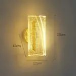 Nordic Lustre LED Wall Lamp Interior Lighting Fixture Bedside Bedroom Living Corridor Stairs Home Decoration Wall