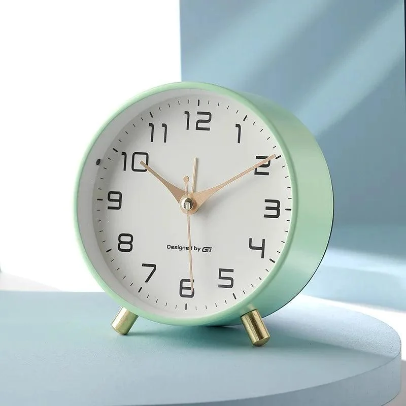 Nordic Luxury Alarm Clock Mute Children S Student Desk Table Clock Bedroom Study Room Simple Frosted.jpg C93f2dcd 5380 477d 9d1d Ff11f8057726