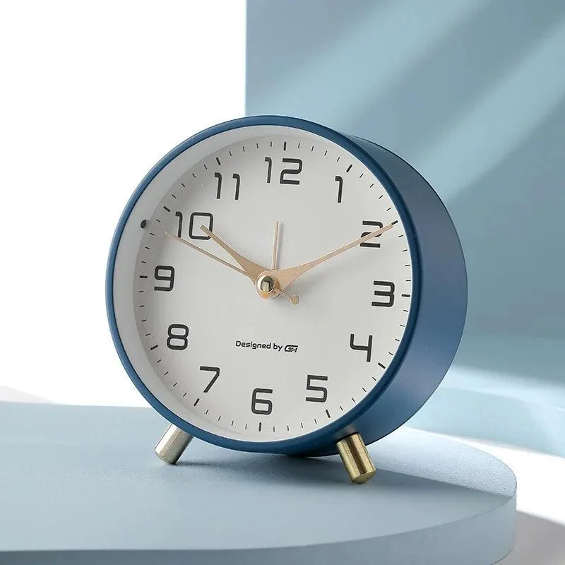 Nordic Luxury Alarm Clock Mute Children S Student Desk Table Clock Bedroom Study Room Simple Frosted.jpg Fd70f34c 6032 4226 Bcef 77520da0abb5