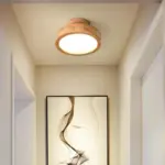Nordic Massief Houten Ronde Plafondlamp Gangpad Hal Slaapkamer Hal Badkamer Plafond Woonkamer Decoratie Led Verlichting cd46062d 507f 4976 bbc4 84cbc1b9e4e2