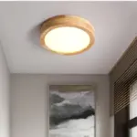 Nordic Massief Houten Ronde Plafondlamp Gangpad Hal Slaapkamer Hal Badkamer Plafond Woonkamer Decoratie Led Verlichting fc7ddca0 7d08 45fb b624 e83b1df859fc