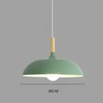Nordic Modern LED E27 Oak Pendant Celling Lights Plate Lamps Hanging Lights Home Indoor Improvement Iron 600x ec3f78c8 77ad 460a 9203 89a85a593d2b