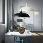 Nordic Modern LED E27 Oak Pendant Celling Lights Plate Lamps Hanging Lights Home Indoor Improvement Iron 800x 528fcd45 84f2 4769 af42 6ad8f1b83b27