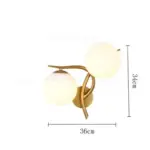 Nordic Moderne Ijzeren Muur Lampen Led Slaapkamer Bed Lamp Leren Gang Kamer Indoor Wandlampen Glas Bal 572b4682 0256 48f6 8e6b 9c1f9b43c968