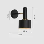 Nordic Moderne Wandlamp E27 Led 110V 220V Blaker Licht Goud Zwart Indoor Home Keuken Slaapkamer Woonkamer.jpg 640x640 0f200a13 3fc4 4b1b 8e6e 3b467fff3e73