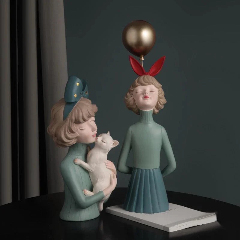 Nordic Resin Balloon Girl Sculpture Ornaments Living Room Furnishing Crafts Decoration Girls Room Table Figurines Wedding.jpg Q90.jpg Copy